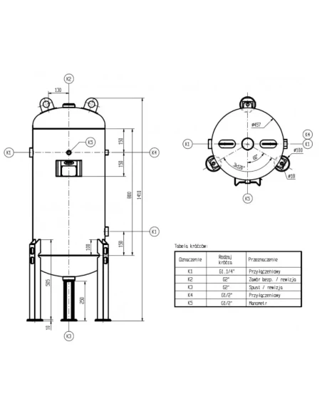 Sada Kompresor LUFT 400 - 3,0 kW - 380 l/min. 230 V + Sušička N10S + Vertikální láhev 150 L