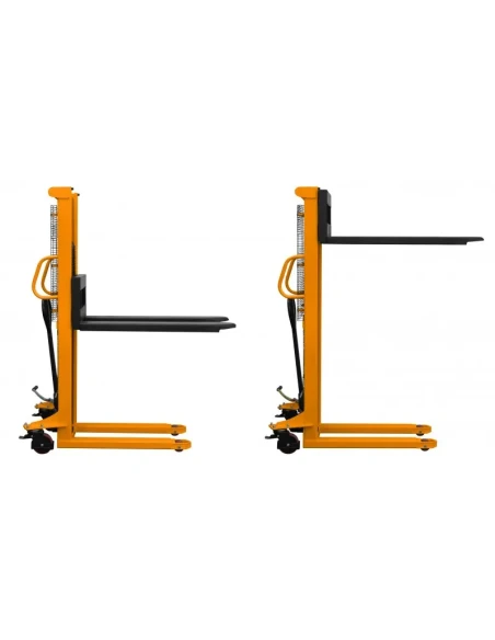 Ručně vedený paletový vozík WRHS 1016S (nosnost 1000 kg, zdvih 1600 mm)