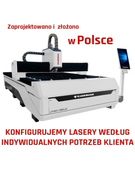 Vláknový laser FIBER LF3015EPT 2000W s výměnným stolem