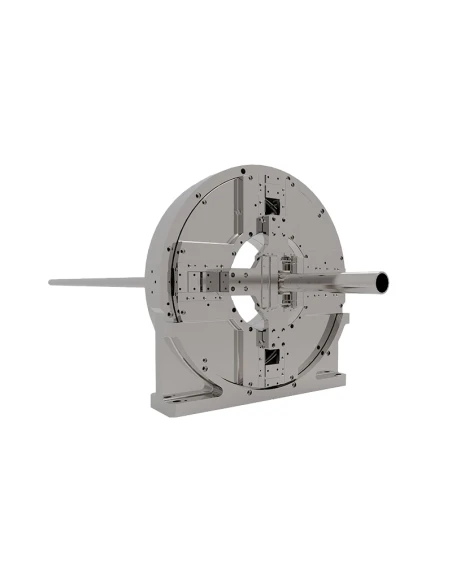 Vláknový laser s nástavcem pro řezání trubek a profilů FIBER LF3015GEPR 4kW