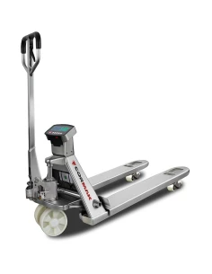 Nerezový paletový vozík s elektronickou váhou SP2000-304... 2
