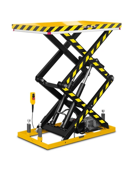 Elektrický nůžkový zvedací stůl TA100018 (nosnost 1000kg, zdvih 1780mm)