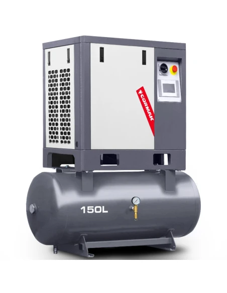 Šroubový kompresor na vodorovném zásobníku 150L - LUFT 400 3,0kW 230V - 380 L/min