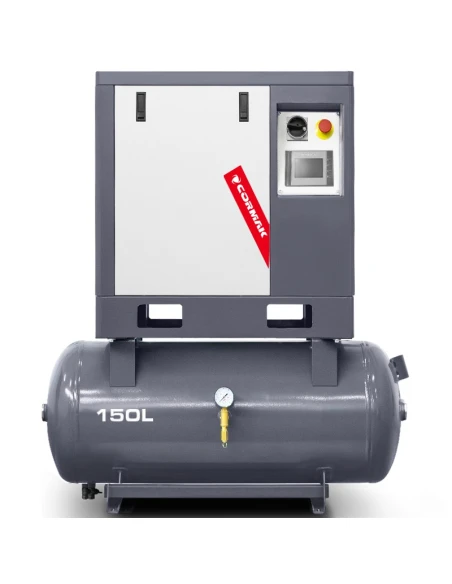 Šroubový kompresor na vodorovném zásobníku 150L - LUFT 400 3,0kW 230V - 380 L/min