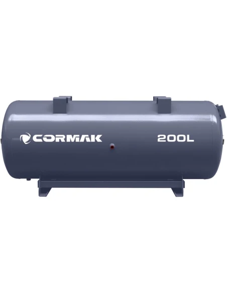 Šroubový kompresor na vodorovném zásobníku 200L - LUFT 700 5,5kW 400V - 650 L/min