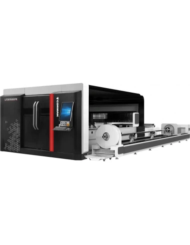 Vláknový laser s nástavcem pro řezání trubek a...