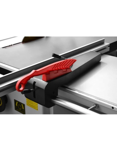 Pila na desky, pila na dřevo s podřezáváním MJ45-KB4 + pneumatické upínací zařízení