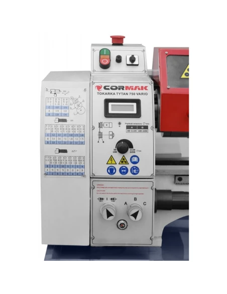 Univerzální soustruh CORMAK TYTAN 750 Vario 230 V