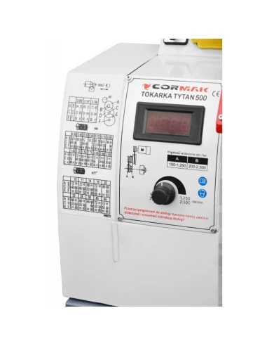 Univerzální soustruh CORMAK TYTAN 500 Vario se...