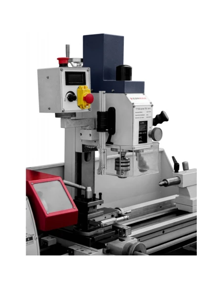 Soustruh/frézka CORMAK TYTAN Center 750 Vario + nože + otáčkový kloub.