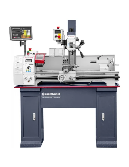 Soustružnicko-frézovací stroj CORMAK TYTAN Center 750 Vario DRO
