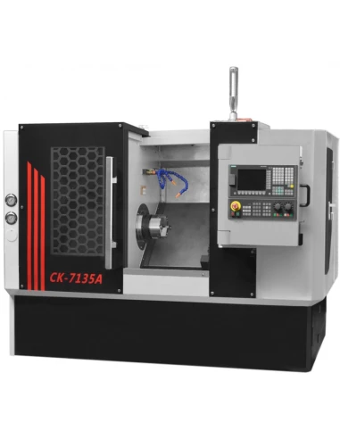 CNC soustruh CK7135A se šikmým ložem