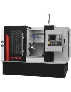 CNC soustruh CK7135A se šikmým ložem 2