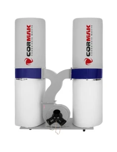 Odsávání třísek plstěnými sáčky CORMAK FM300S 2