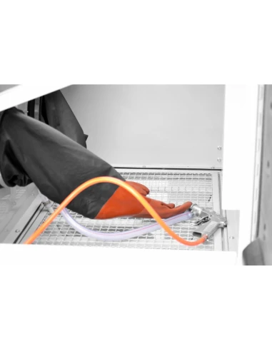 Pískovačka na kabiny 220L - horní otevírání...