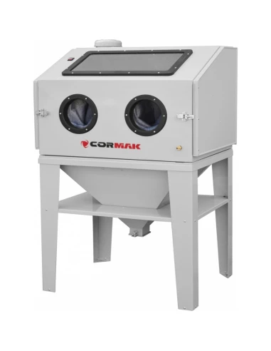 Kabinový pískovač 350 L - boční otevírání...