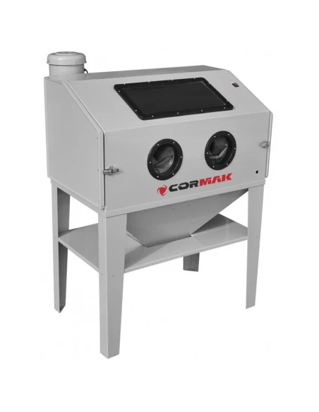 Kabinový pískovač 350 L - boční otevírání KDP350 + odsávání DC15