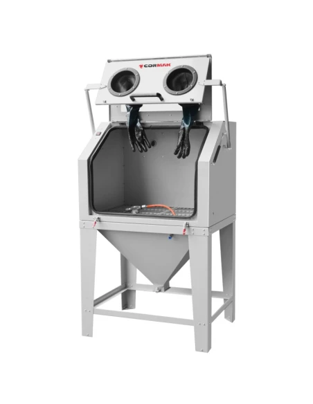 Kabinový pískovač 350 l - horní otvor KDP350TOP + odsávání DC15