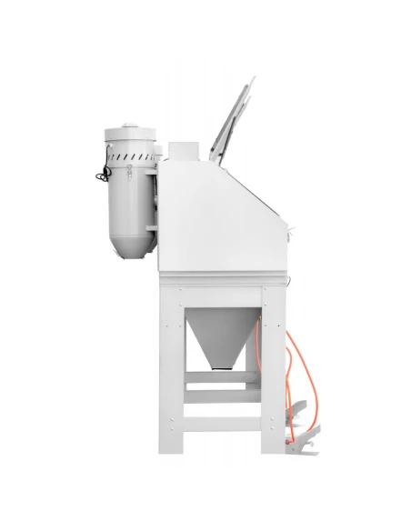 Kabinový pískovač 880 L - dvojitá stanice + 2x odsávání DC15