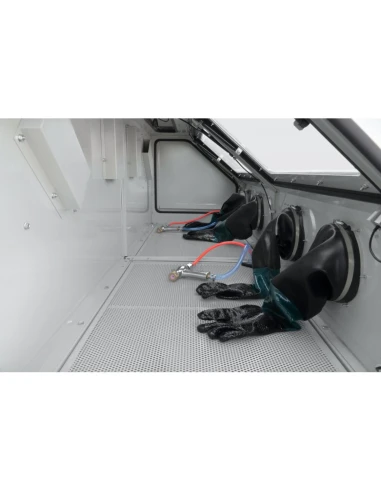 Kabinový pískovač 880 L - dvojitá stanice + 2x...