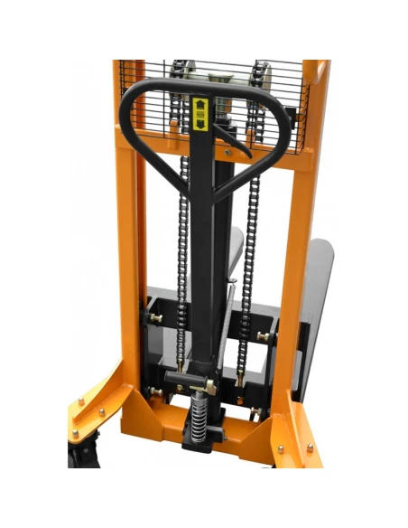 Montovaný paletový vozík WRHS 1516 s nastavitelnými vidlicemi (nosnost 1500 kg, zdvih 1600 mm)