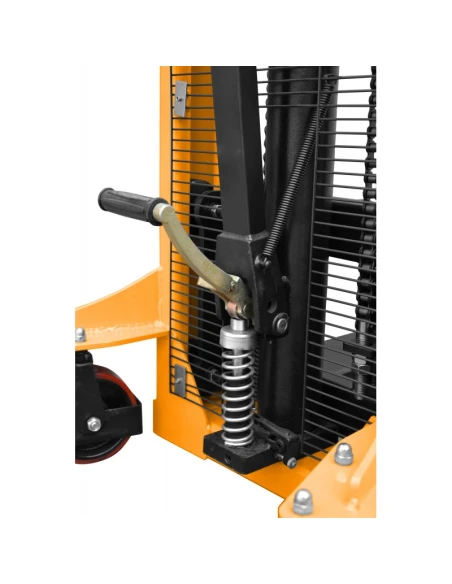 Montovaný paletový vozík WRHS 1516 s nastavitelnými vidlicemi (nosnost 1500 kg, zdvih 1600 mm)