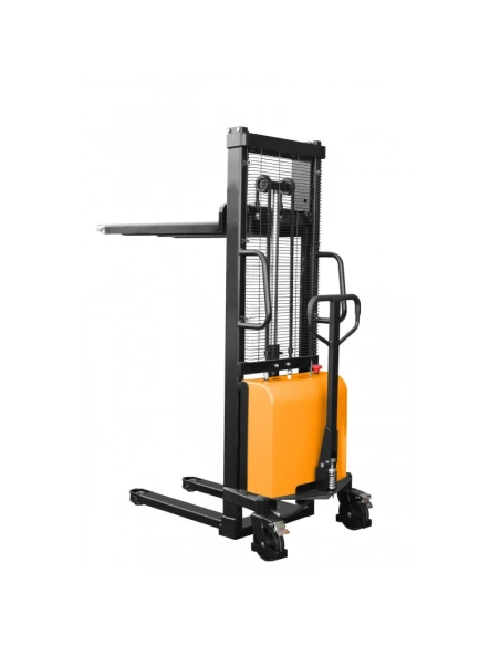 Poloelektrický stožárový paletový vozík B1016 (nosnost 1000 kg, zdvih 1600 mm)