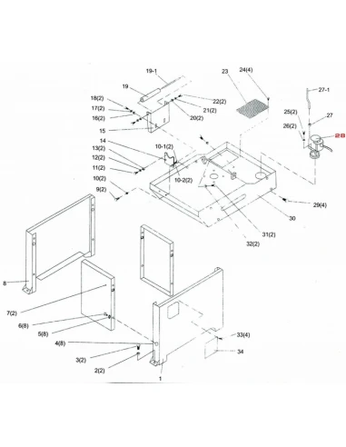 Chladicí čerpadlo pro pásovou pilu BS260G