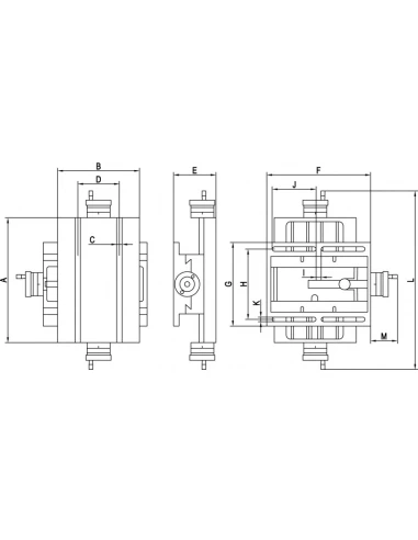 Příčný stůl 475X154 mm