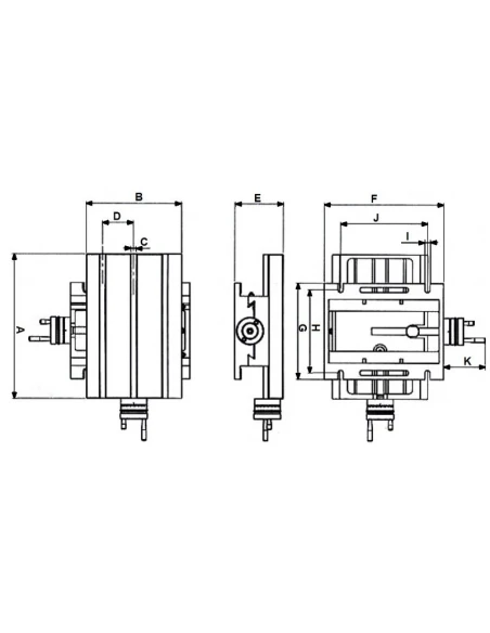 Příčný stůl 225X175 mm