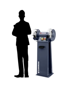 Průmyslová dvoukotoučová bruska CORMAK M250S se stojanem