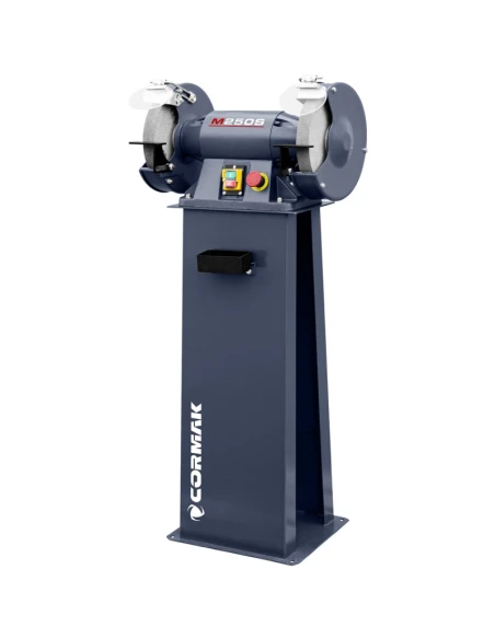 Průmyslová dvoukotoučová bruska CORMAK M250S se stojanem
