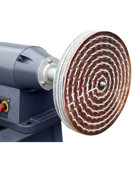 Průmyslový satinovací stroj na odstraňování otřepů, leštění CORMAK SP350 se stojanem