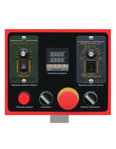 Stolní olepovačka hran CORMAK EBM120 s odsáváním