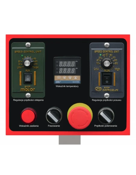 Stolní olepovačka hran CORMAK EBM120 s odsáváním