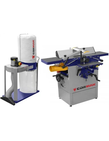 Hoblovka-tloušťkovačka CORMAK PT250 + odsavač...