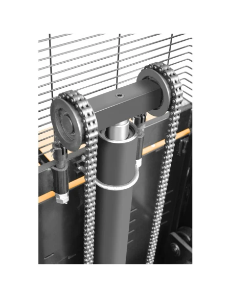 Poloelektrický stožárový paletový vozík B1516 (nosnost 1500 kg, zdvih 1600 mm)