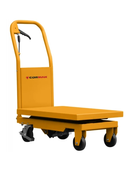 Plošinový nůžkový zvedák TA15 (nosnost 150 kg, zdvih 600 mm)