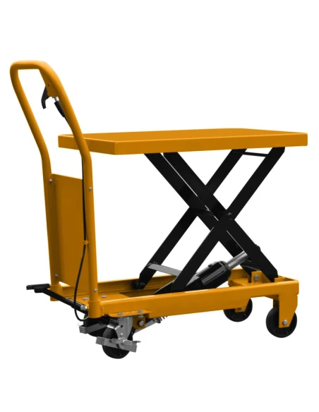Plošinový nůžkový zvedák TA15 (nosnost 150 kg, zdvih 600 mm)