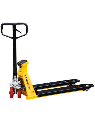 Paletový vozík s elektronickou váhou CORMAK...