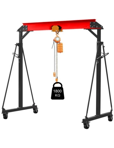 Portálový jeřáb 1,8 tuny PK1.8