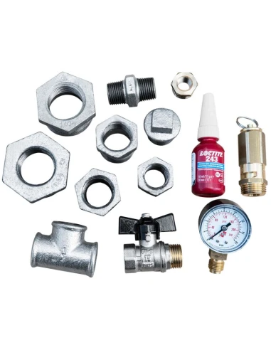 Vzdušník, tlaková nádoba 11 BAR 1000 L +...